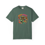 Space Groovy Astronaut T-shirt | Retro Psychedelic Space Art