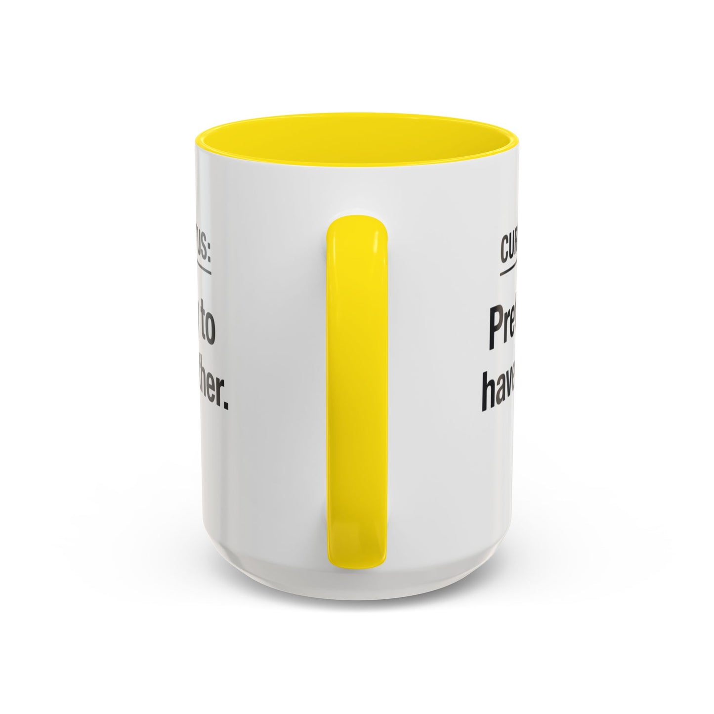 Current Status: Pretending to Have It Together mug | Accent Coffee Mug