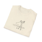 Timmy "The Wind-Stopper" McPar Stickman Golf Tee | T-Shirt