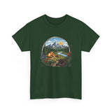 Mountain Camping Adventure T-Shirt | Outdoor Nature Hiking Tee | Wilderness Tent Graphic Shirt | Gift for Hiker Camper |