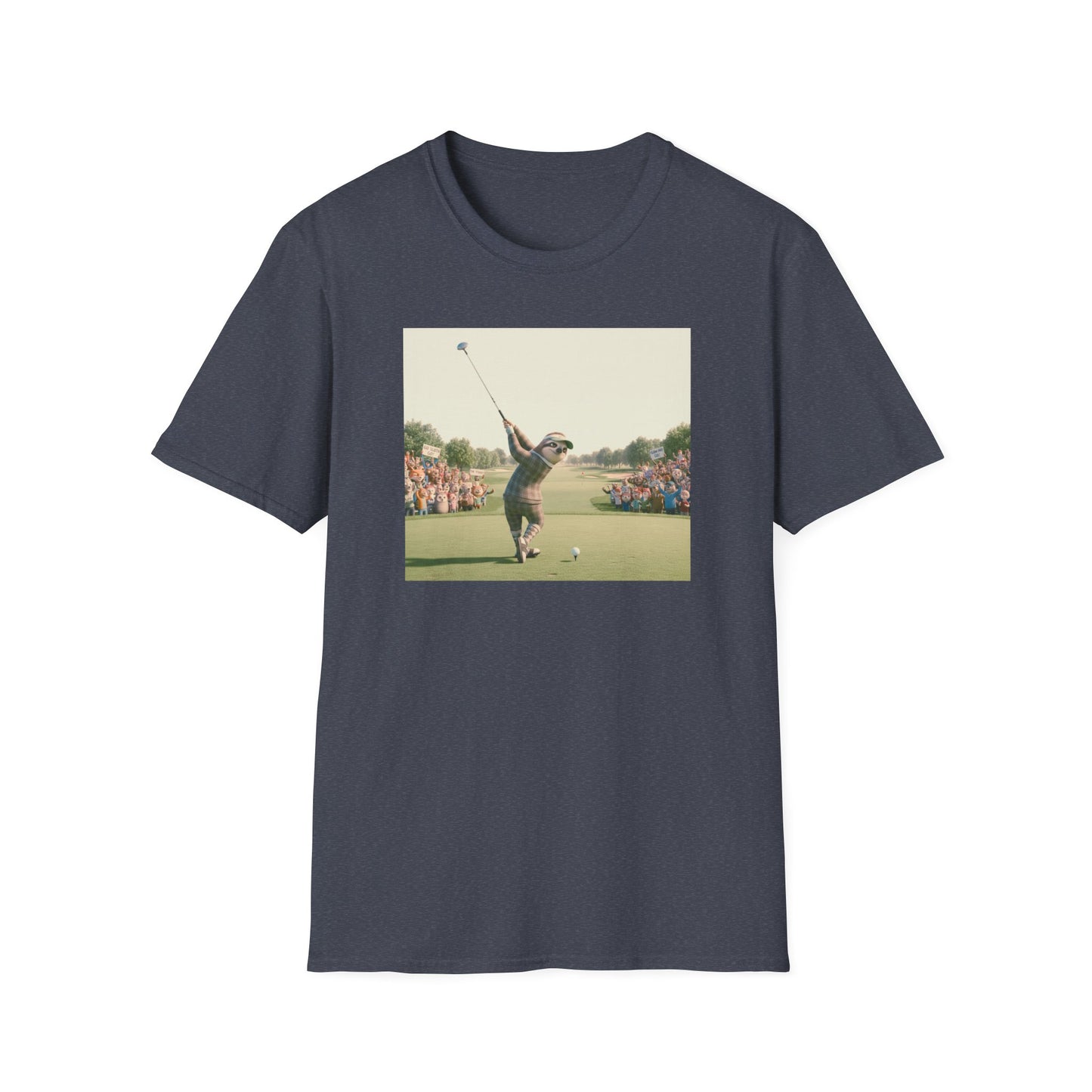 Sloth Golfer 3D Animation T-Shirt | Cinematic CGI Sporting Character