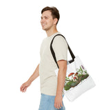 Vintage Mushroom Wildflower Specimen Study Tote Bag