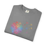 Rainbow Dandelion Tee | T-Shirt, Colorful Seed Puff Design