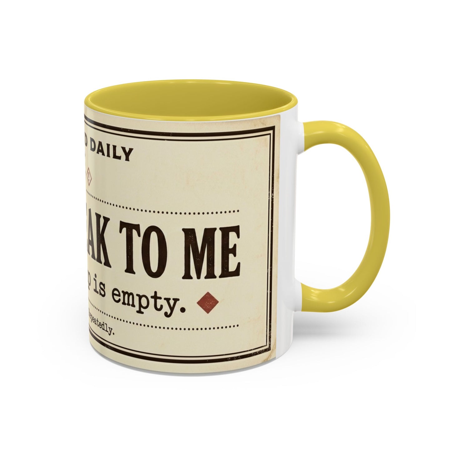 Do Not Speak To Me Mug | Prescription Coffee Mug, Funny Morning Quote