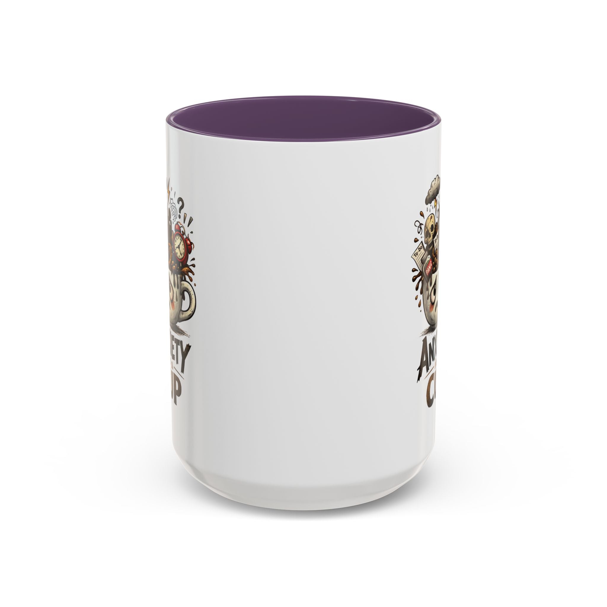 Anxiety in a Cup Coffee Mug | Accent 11oz 15oz
