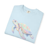 Pastel Sea Turtle T-shirt | Watercolor Marine Life Tee