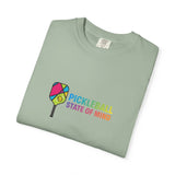 Pickleball State of Mind T-shirt | Colorful Paddle Graphic
