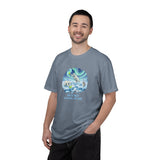 Arctic Rally Polar Bears Playing Pickleball T-Shirt | Northern Lights Illustration