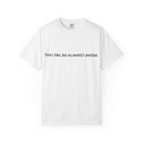 Time's fake but my anxiety's punctual T-shirt | Text Tee