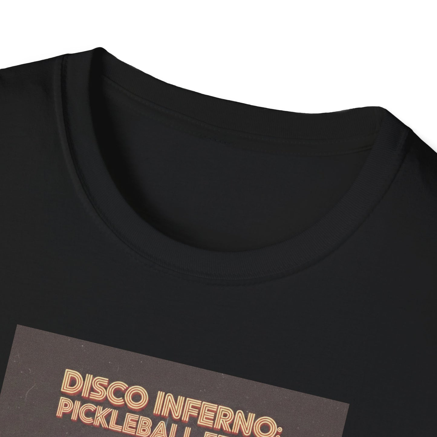 Disco Inferno Capybara Pickleball Fever T-Shirt | Retro 70s Dance Court Graphic