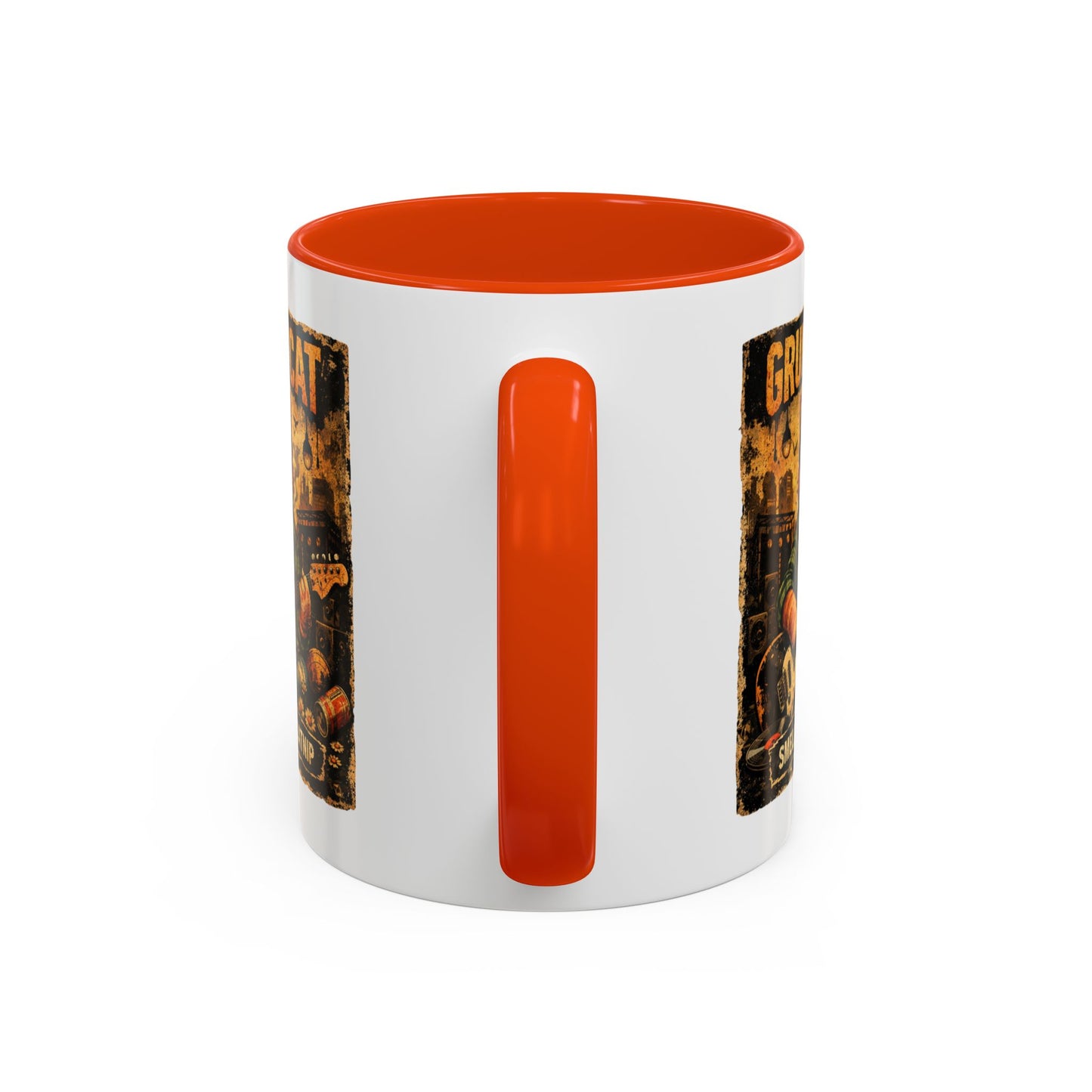 Grunge Cat Smells Like Catnip Mug | Ceramic Coffee Cup