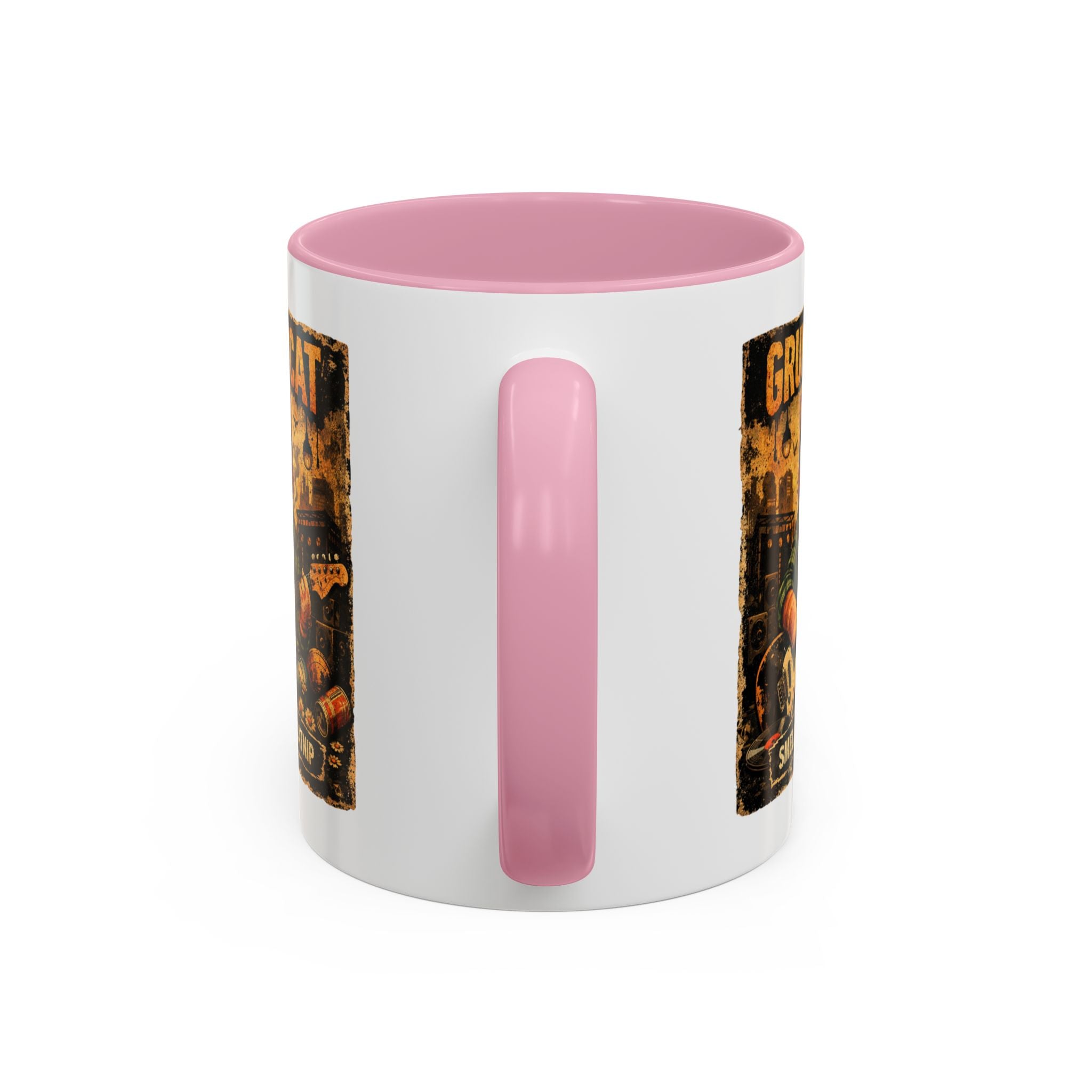 Grunge Cat Smells Like Catnip Mug | Ceramic Coffee Cup