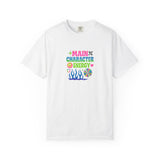 Main Character Energy T-shirt | Colorful Flame, Smiley Icons