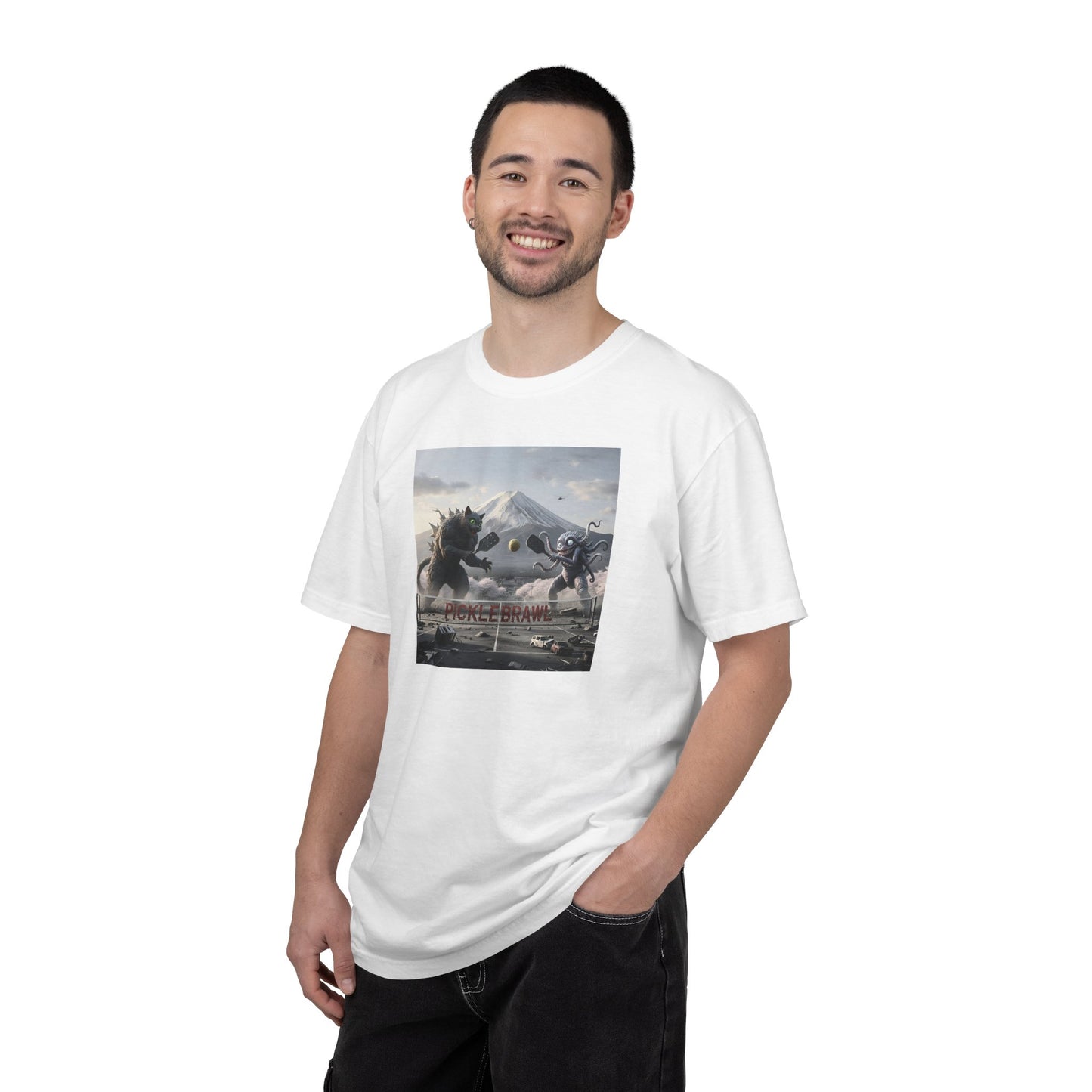 Pickle Brawl Monster Fight T-shirt |