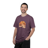 Good Vibes Only T-shirt | Retro Sunset Palm Peace Sign