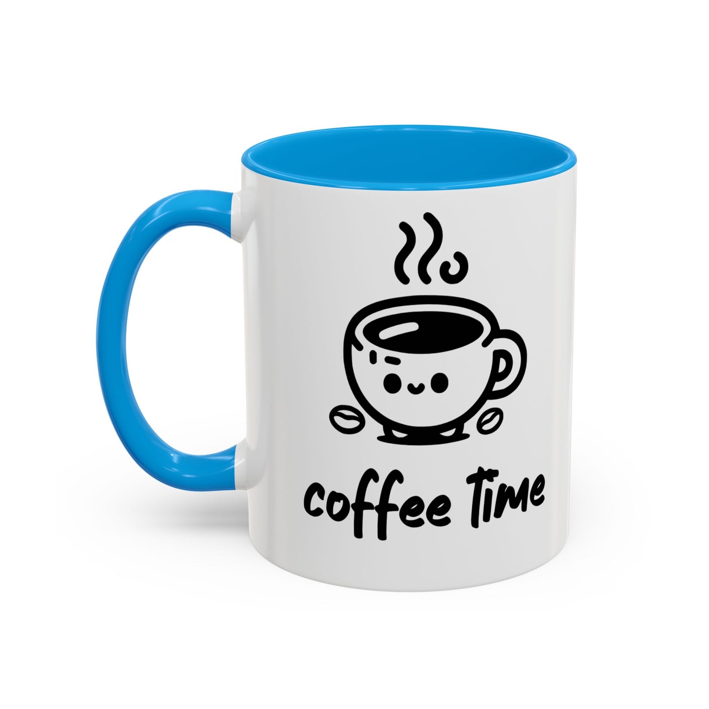 Kawaii Coffee Time Mug | Ceramic Coffee Mug