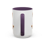 Meditating Yorkshire Terrier Mug | Accent Coffee Mug 11oz 15oz