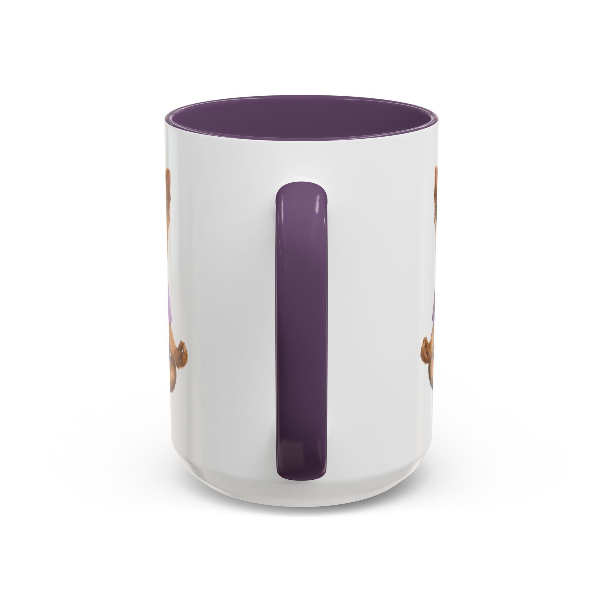 Meditating Yorkshire Terrier Mug | Accent Coffee Mug 11oz 15oz