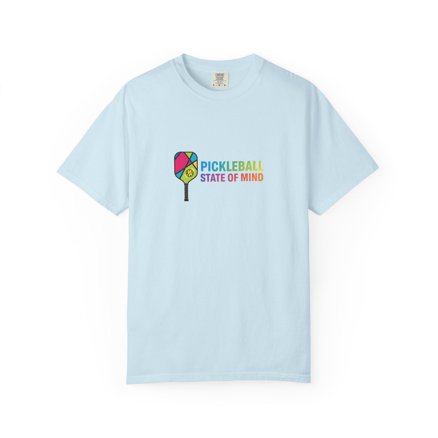 Pickleball State of Mind T-shirt | Colorful Paddle Graphic