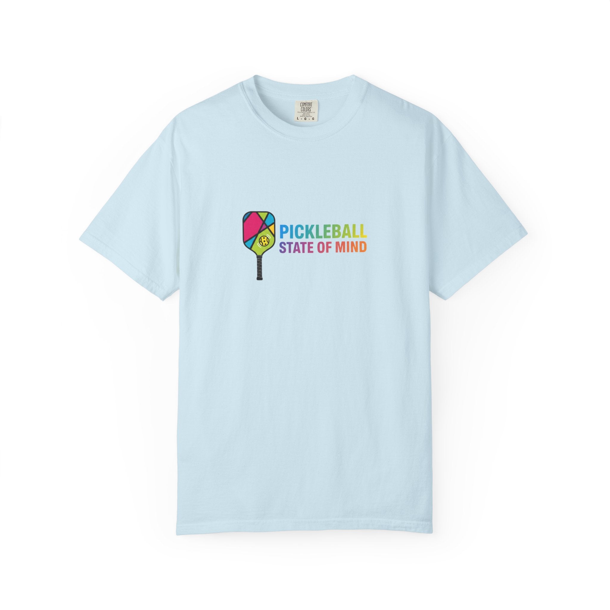 Pickleball State of Mind T-shirt | Colorful Paddle Graphic