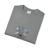 Wildflower Bouquet T-Shirt | Centered Floral Illustration, Daisies & Roses