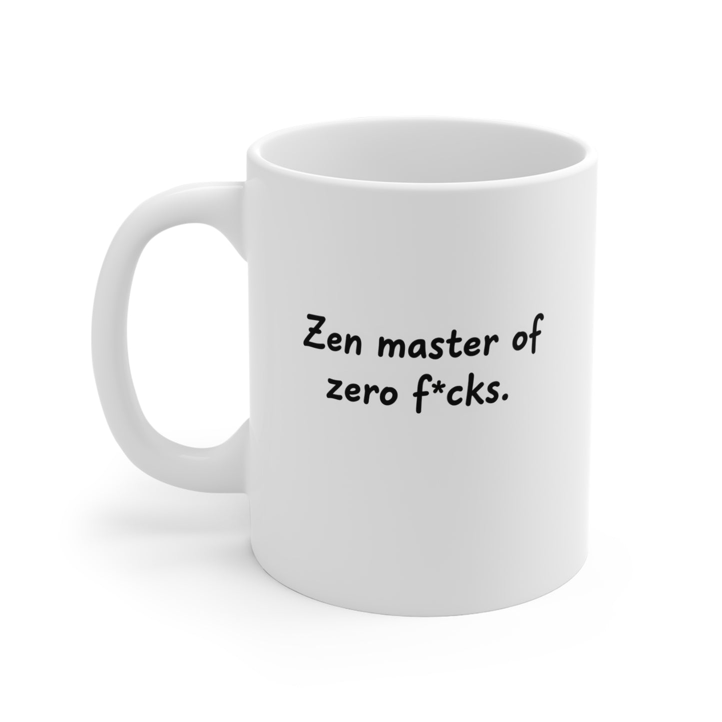 Zen master of zero f*cks Mug | Funny Quote Coffee Mug