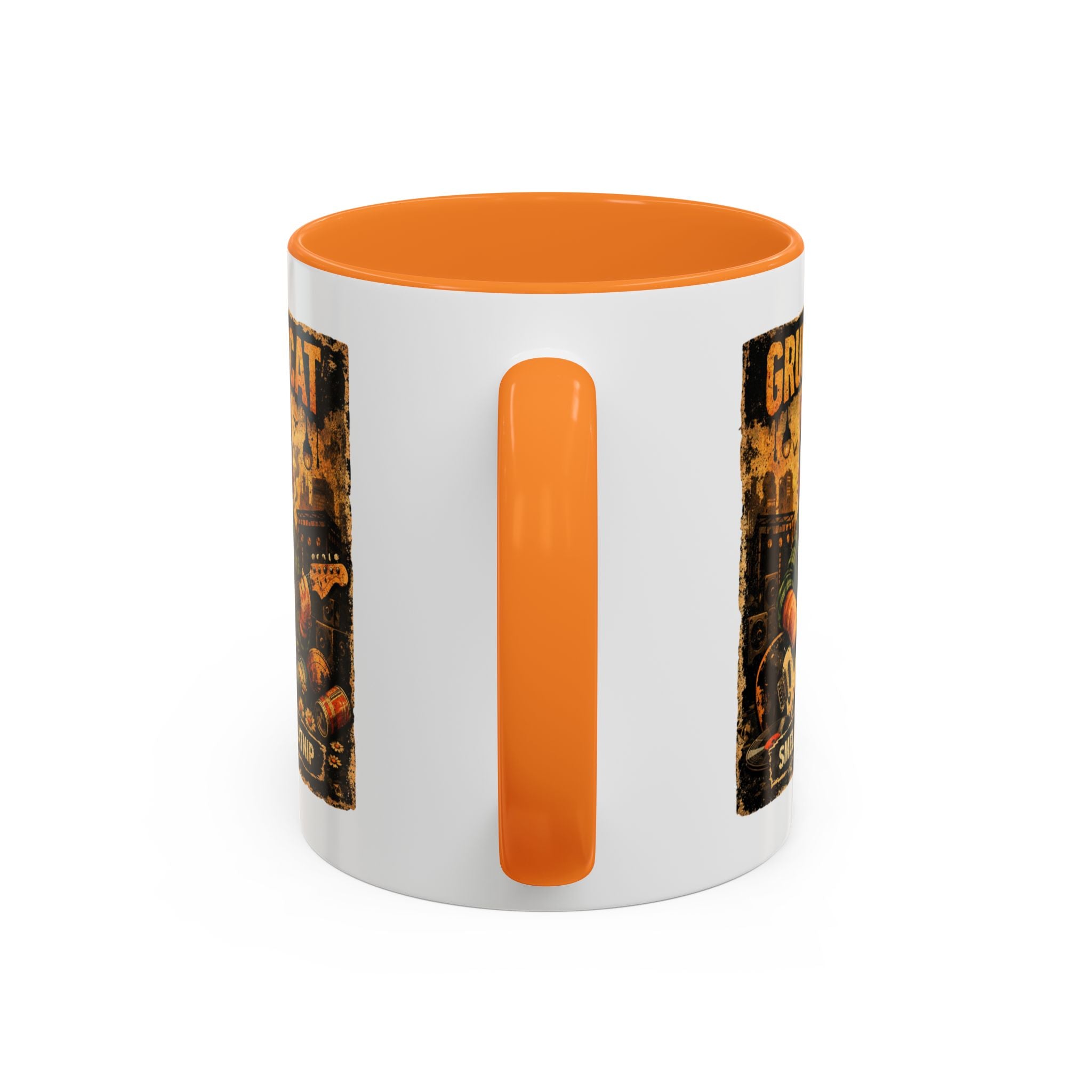 Grunge Cat Smells Like Catnip Mug | Ceramic Coffee Cup