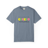 It's a Great Day to Play Pickleball T-Shirt | Colorful Pickleball Paddles Tee