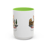 French Bulldog Pasta in Rome Mug | Ceramic Coffee Cup