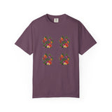 Floral Puppy Paws T-shirt | Dog Lover Tee