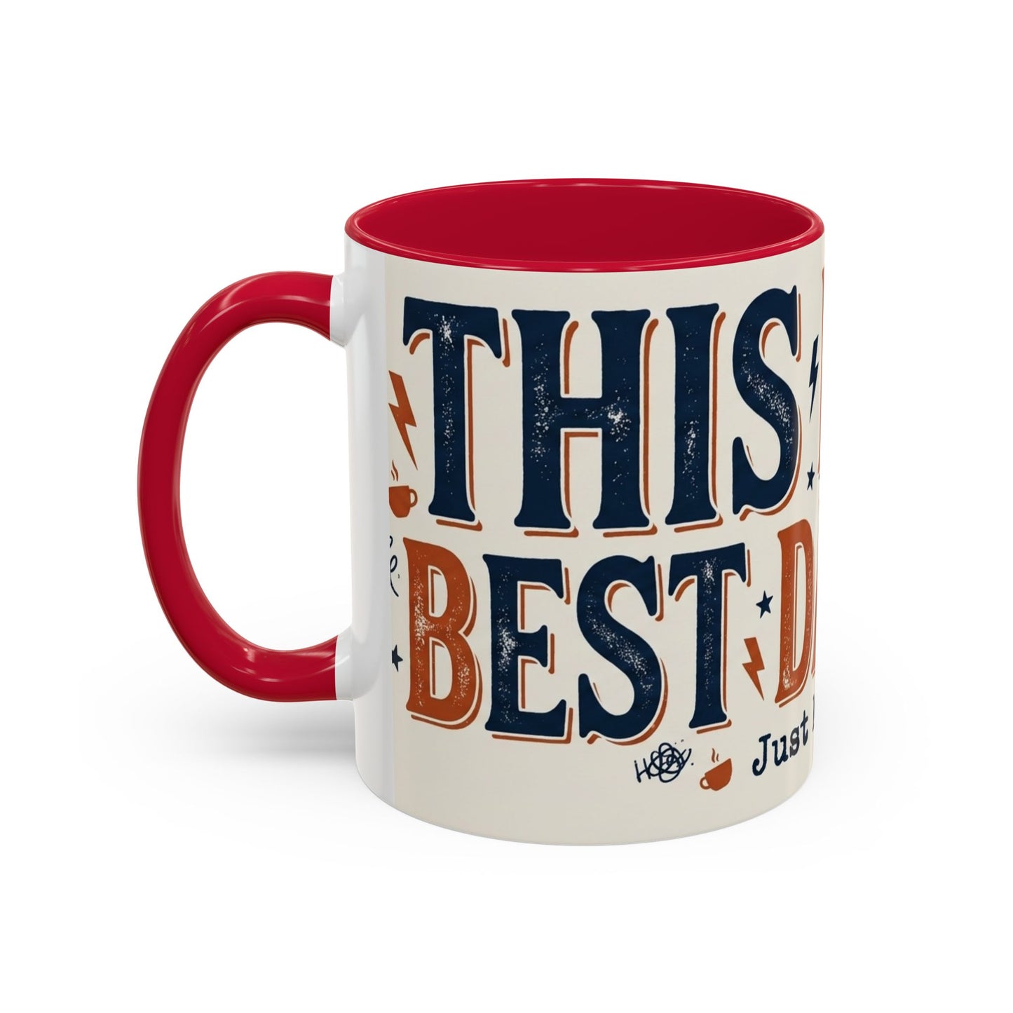 This Is The Best Day Ever mug | Retro typography coffee cup