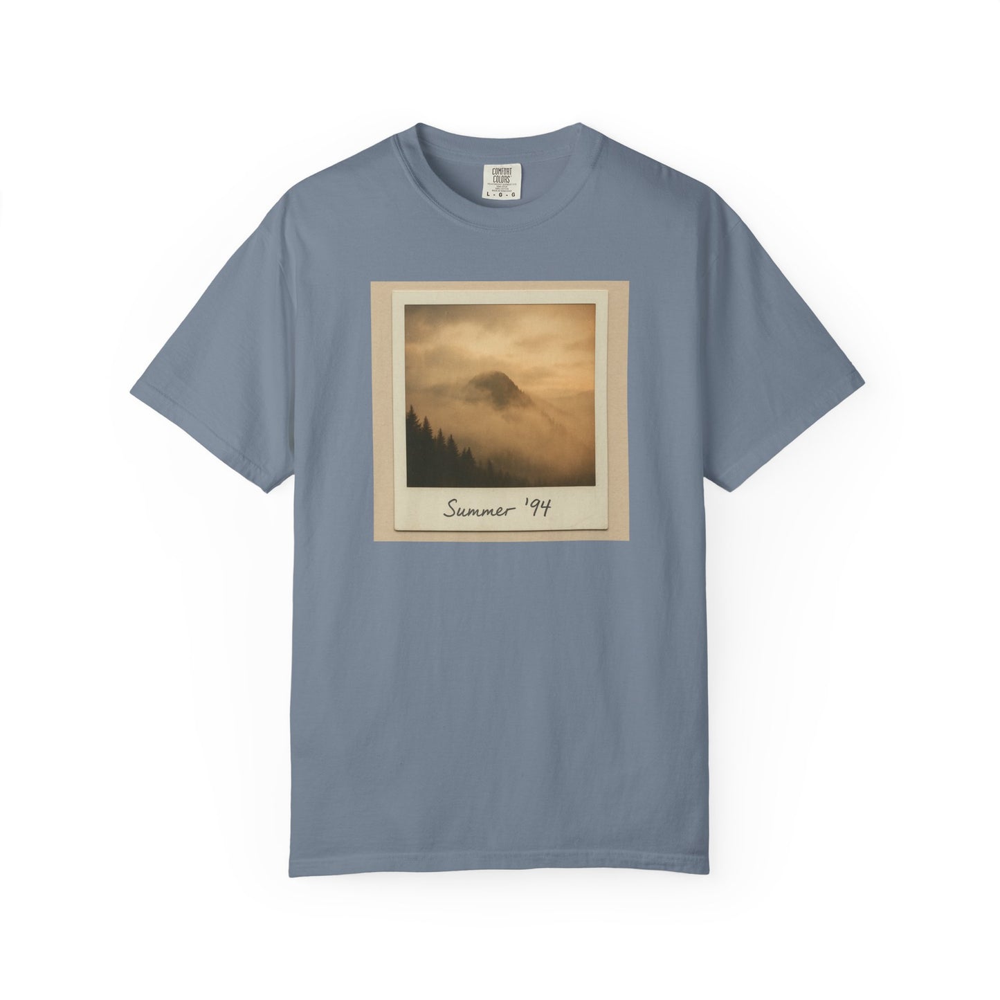 Vintage Polaroid Mountain Photo T-Shirt | Summer '94