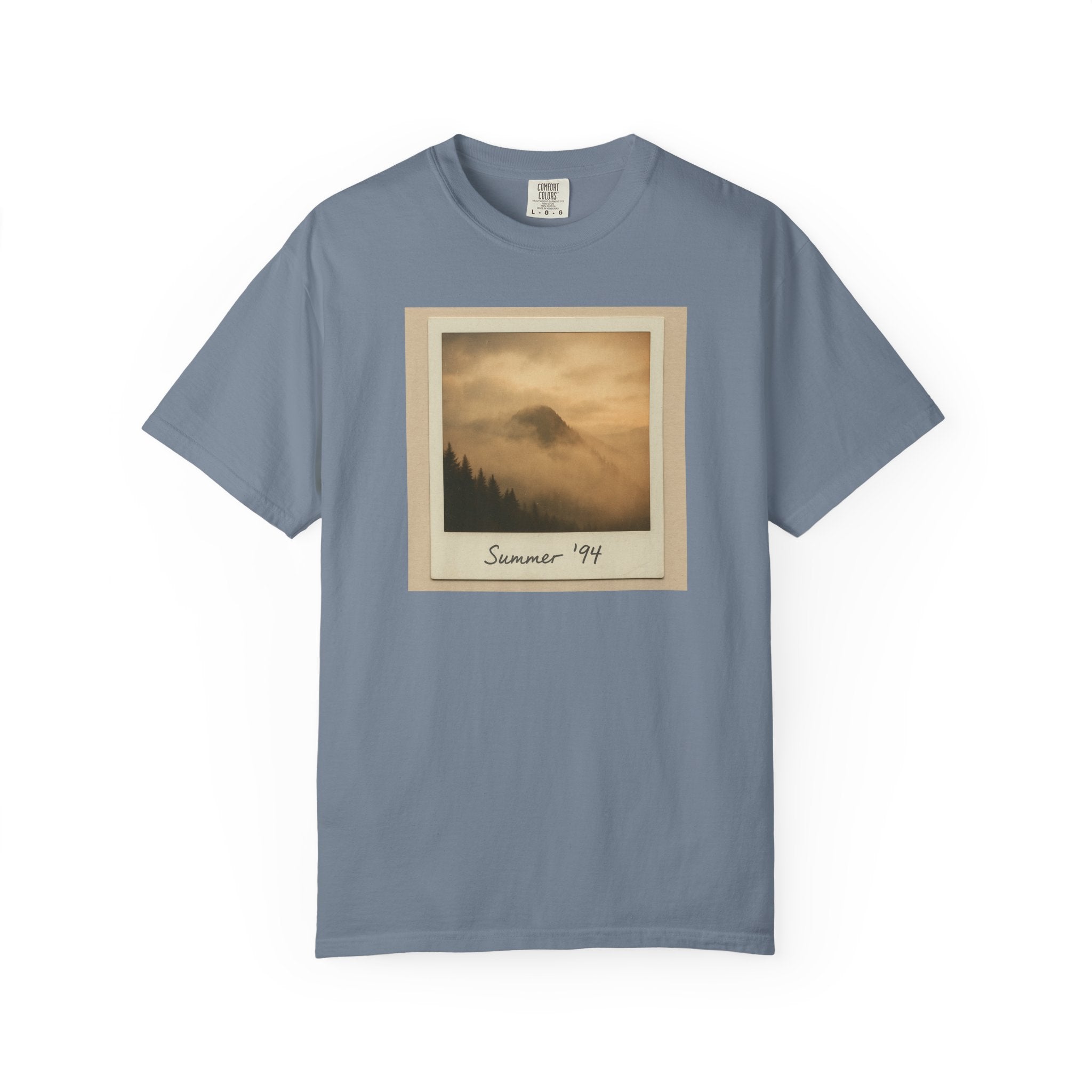Vintage Polaroid Mountain Photo T-Shirt | Summer '94