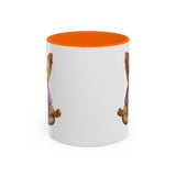 Meditating Yorkshire Terrier Mug | Accent Coffee Mug 11oz 15oz
