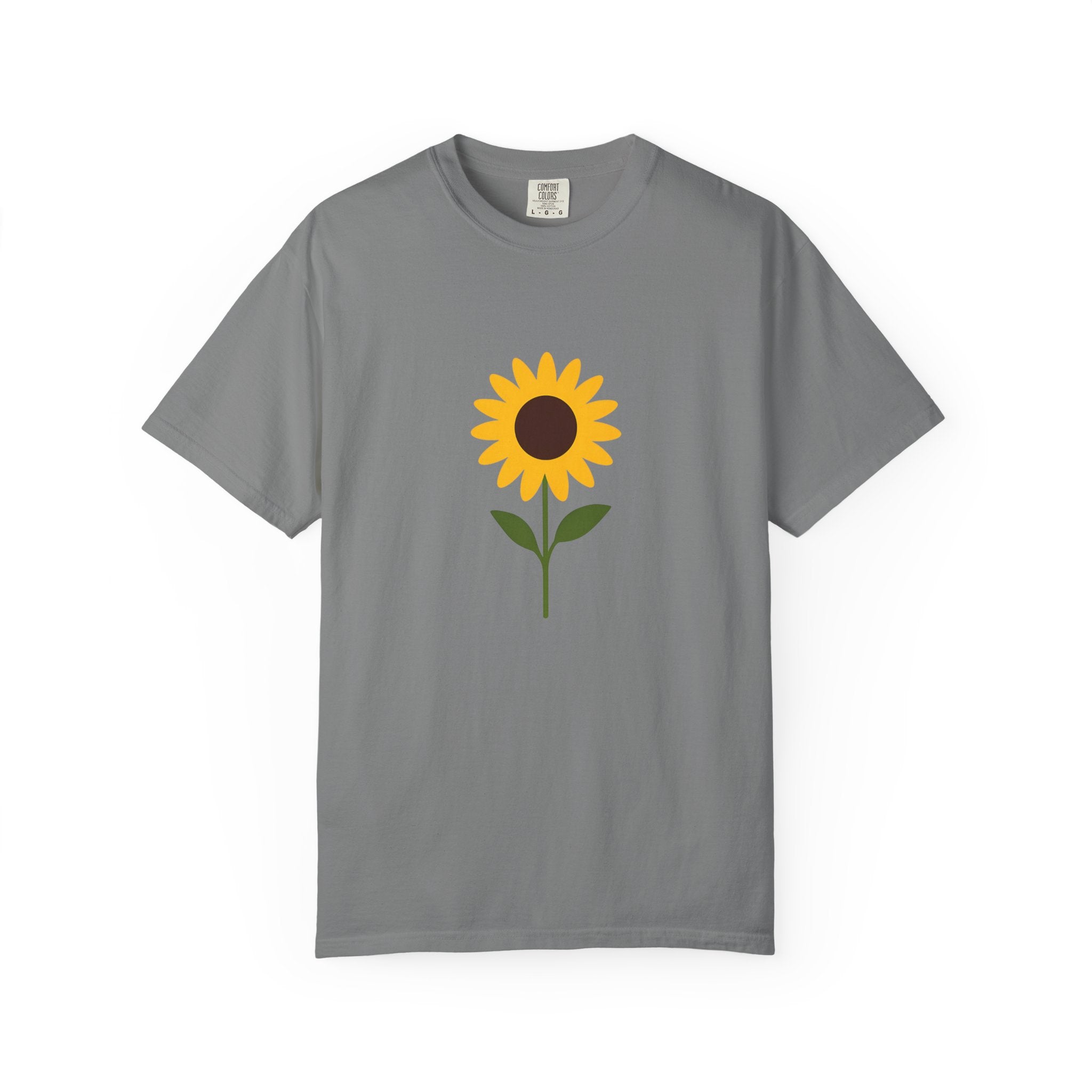 Sunflower Graphic T-shirt | Minimal Floral Tee