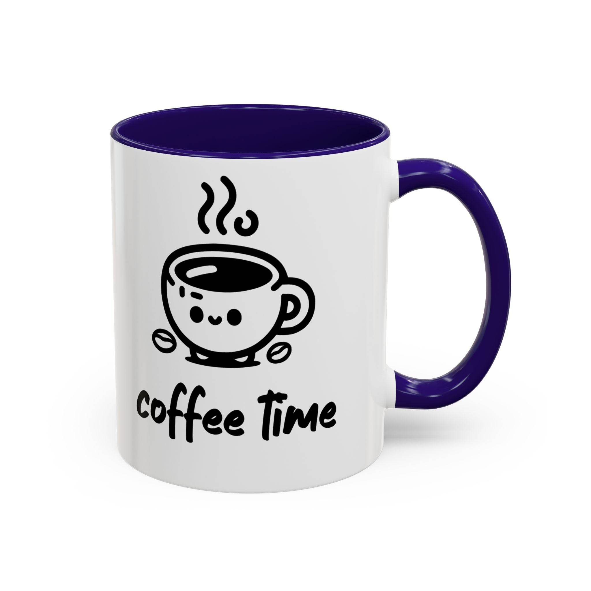 Kawaii Coffee Time Mug | Ceramic Coffee Mug