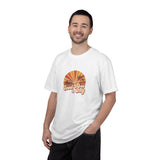 Good Vibes Only T-shirt | Retro Sunset Palm Peace Sign