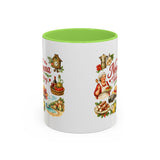 Nonna Holiday mug | Italian grandma kitchen design, vintage food icons