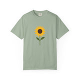 Sunflower Graphic T-shirt | Minimal Floral Tee
