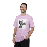 Kitten Fist Bump T-shirt | Cute Kitty Paw Bump Design