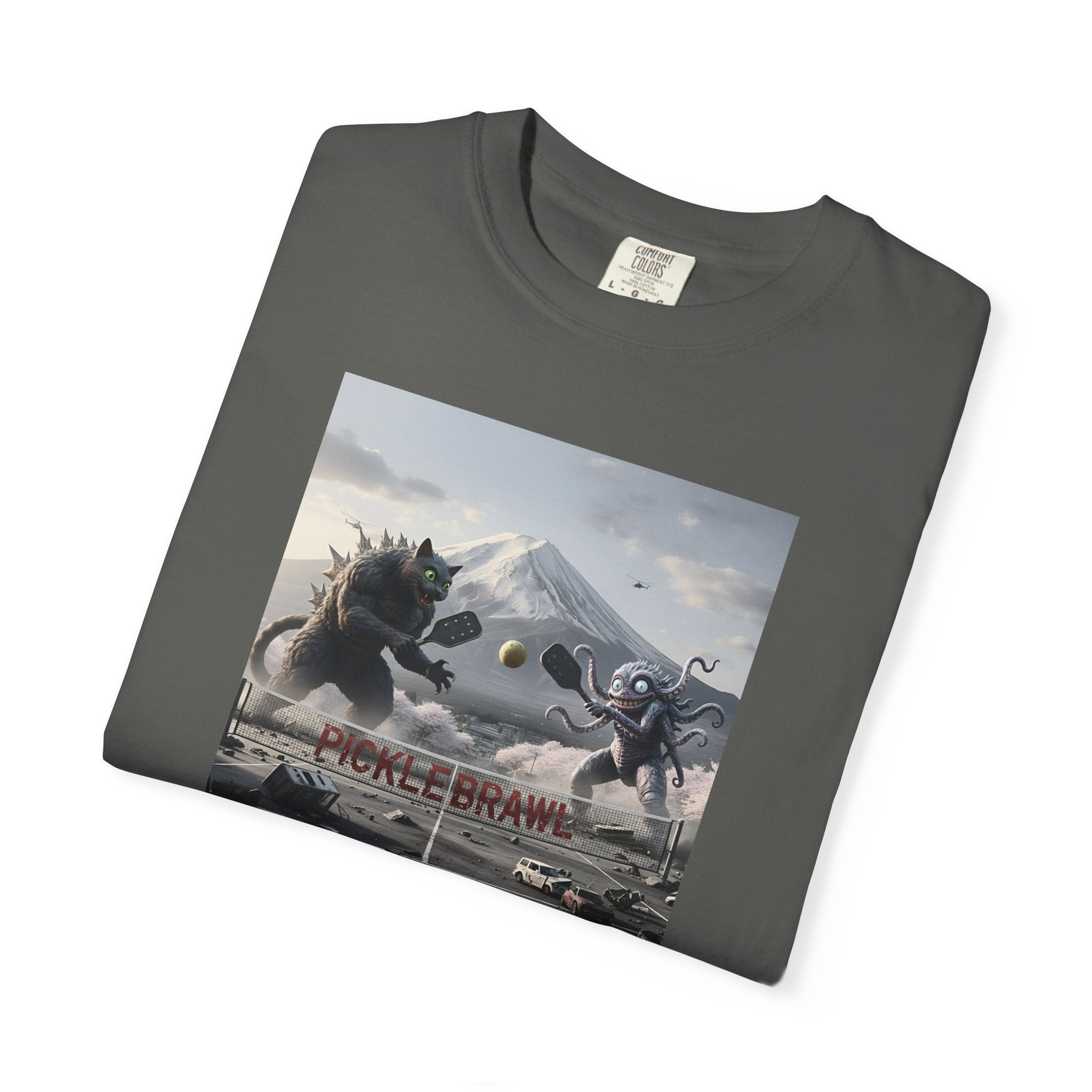 Pickle Brawl Monster Fight T-shirt |