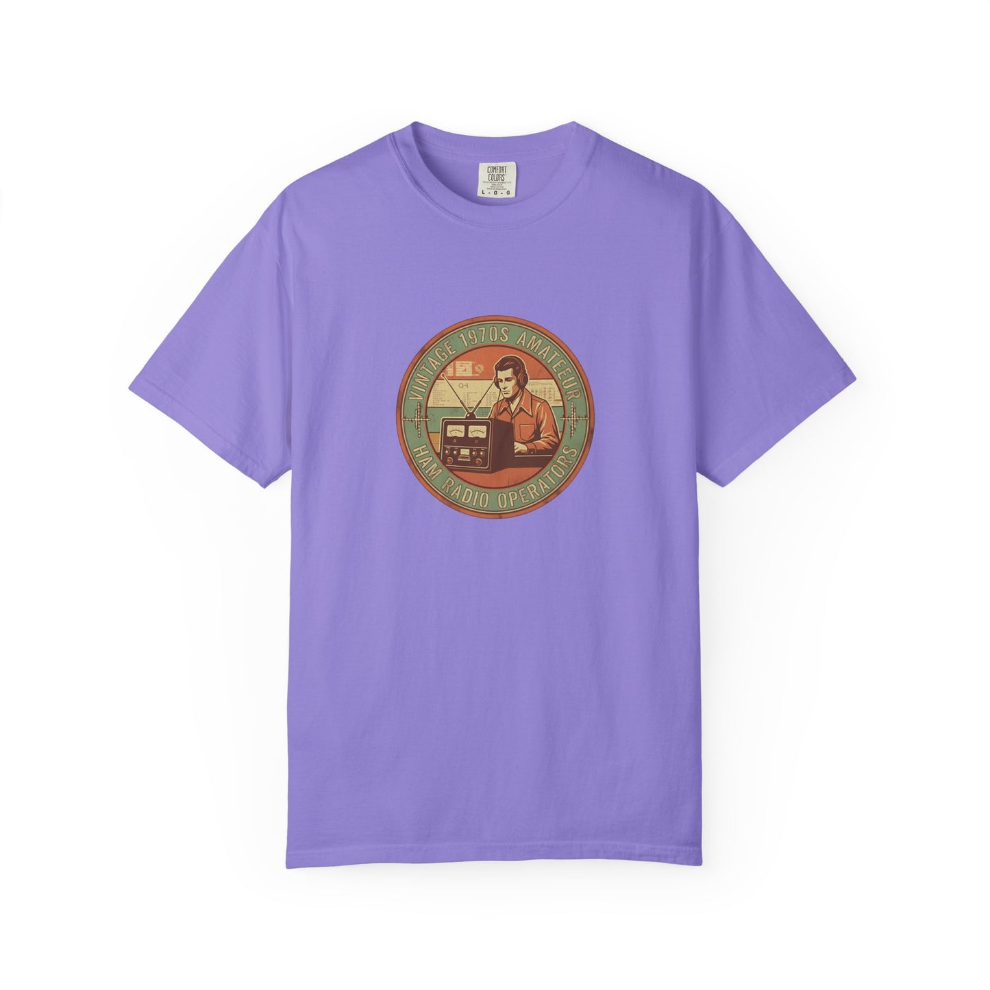 70s Retro Radio Ham T-shirt | Vintage Ham Radio Design