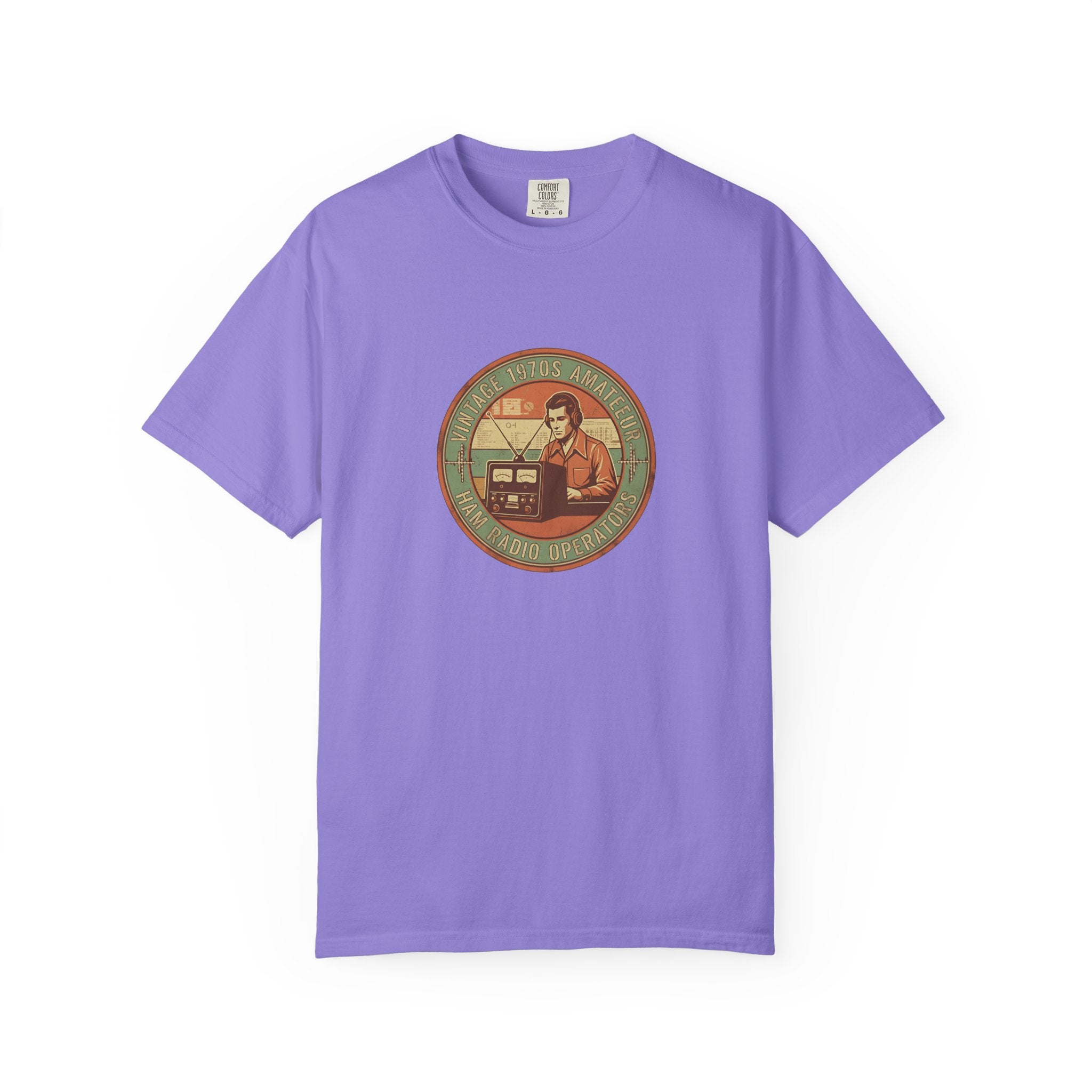 70s Retro Radio Ham T-shirt | Vintage Ham Radio Design