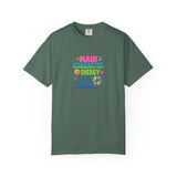 Main Character Energy T-shirt | Colorful Flame, Smiley Icons
