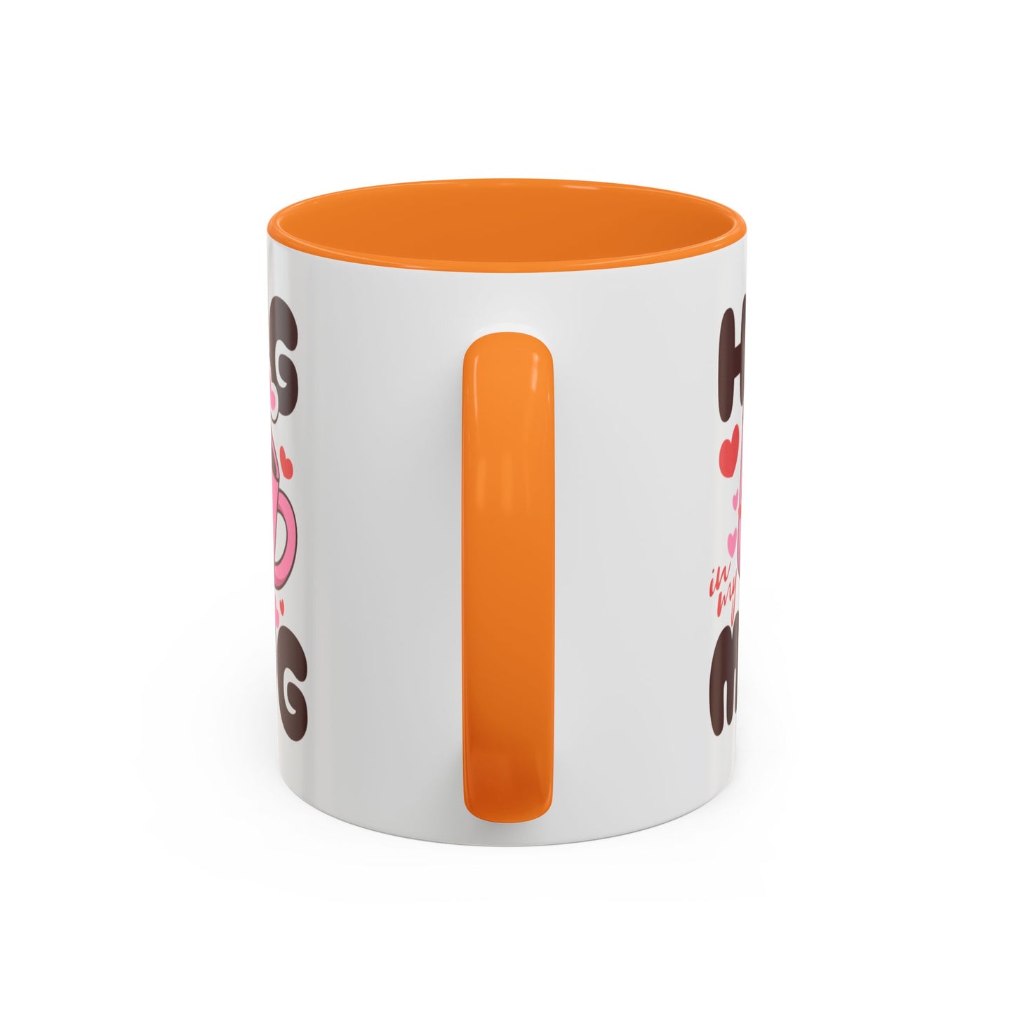 Hug in My Mug Mug | Cute Pink Cup, Heart Coffee Design
