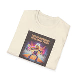 Disco Inferno Capybara Pickleball Fever T-Shirt | Retro 70s Dance Court Graphic