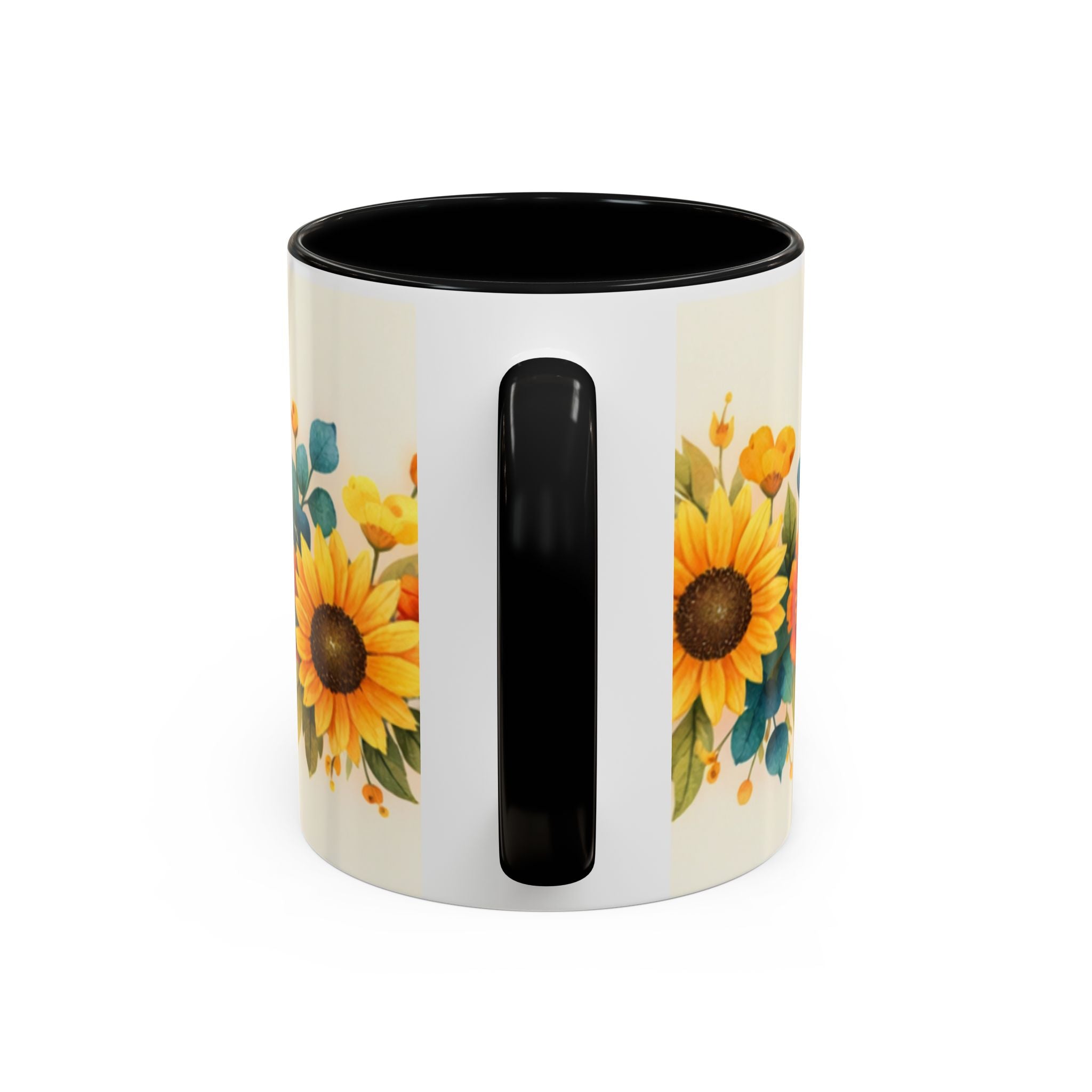 Every Day Is A Fresh Start mug | Floral sunflower coffee mug