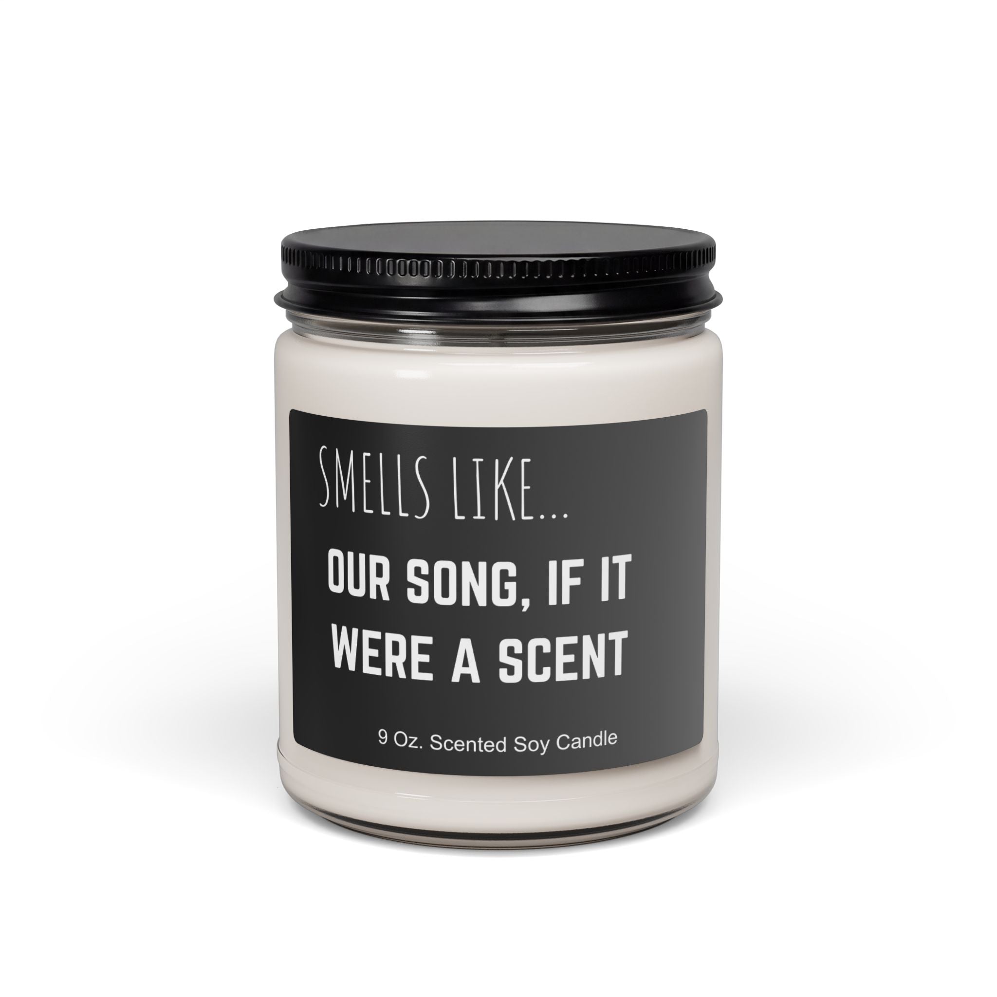 Our Song Scented Soy Candle, Romantic Gift for Couples