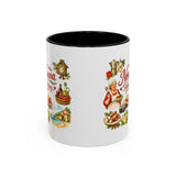 Nonna Holiday mug | Italian grandma kitchen design, vintage food icons