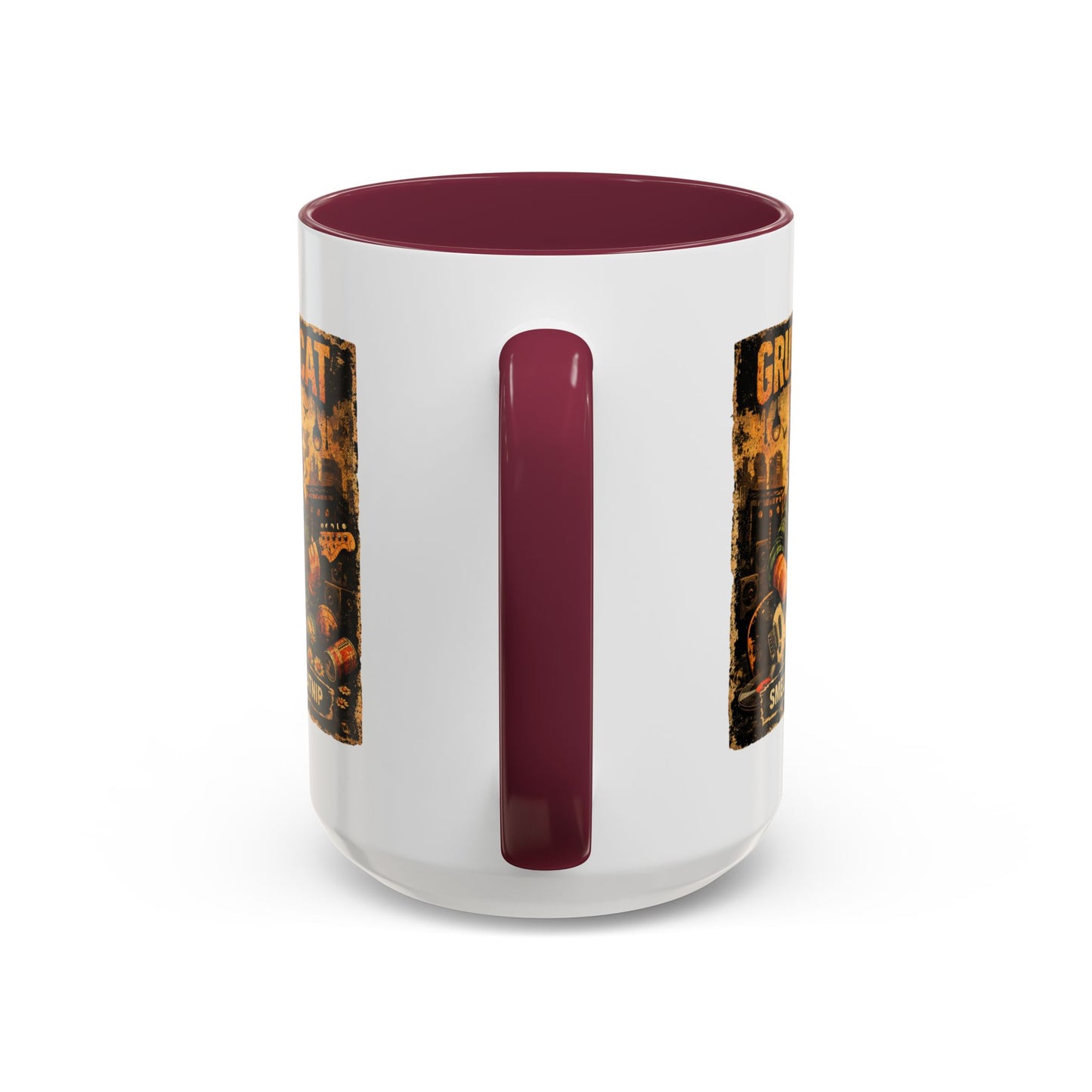 Grunge Cat Smells Like Catnip Mug | Ceramic Coffee Cup